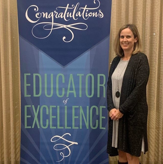 Congratulations to Mrs. Mendenhall!